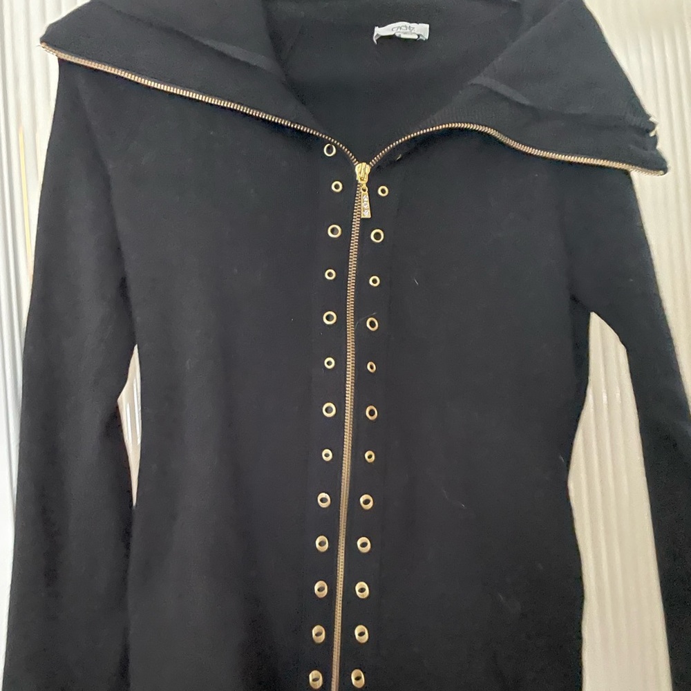 Cachet dressy grommet sweater